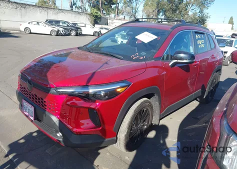 2026 Toyota Corolla Cross Hybrid Xse z USA, uszkodzony, nr VIN 7MUFBABG3TV090899